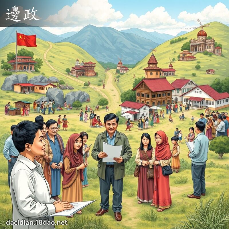 邊政 - 國語大辭典配圖