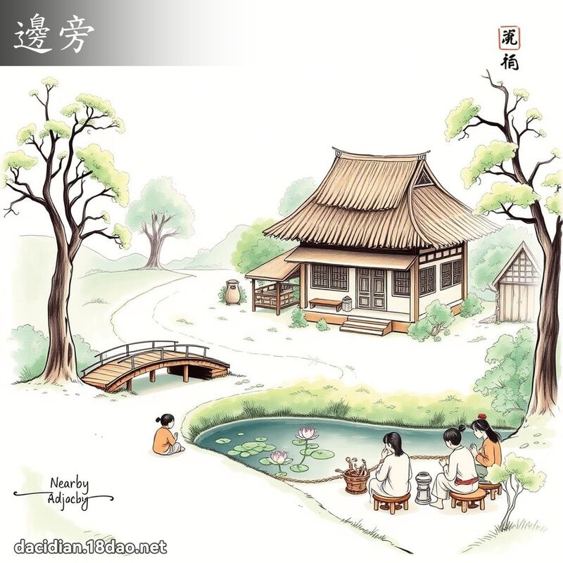 邊旁 - 國語大辭典配圖