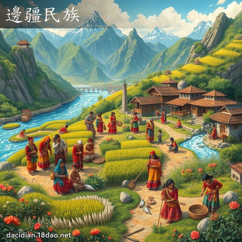 边疆民族 - 国语大辞典配图