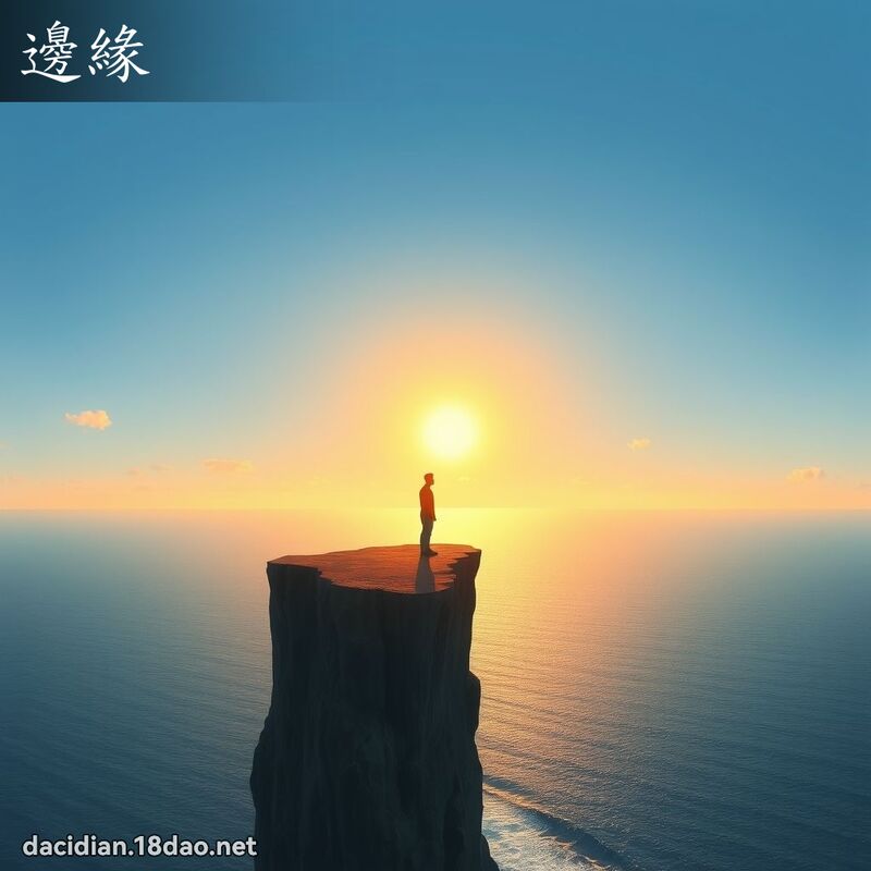 边缘 - 国语大辞典配图
