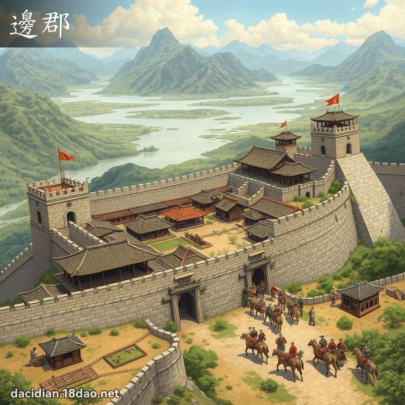 边郡 - 国语大辞典配图