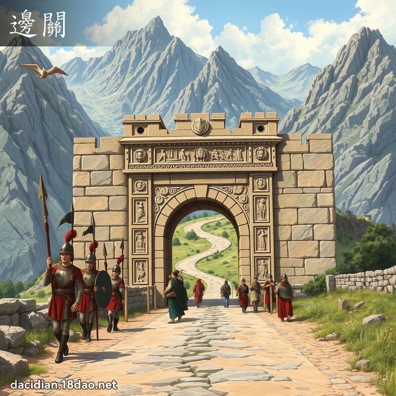 边关 - 国语大辞典配图