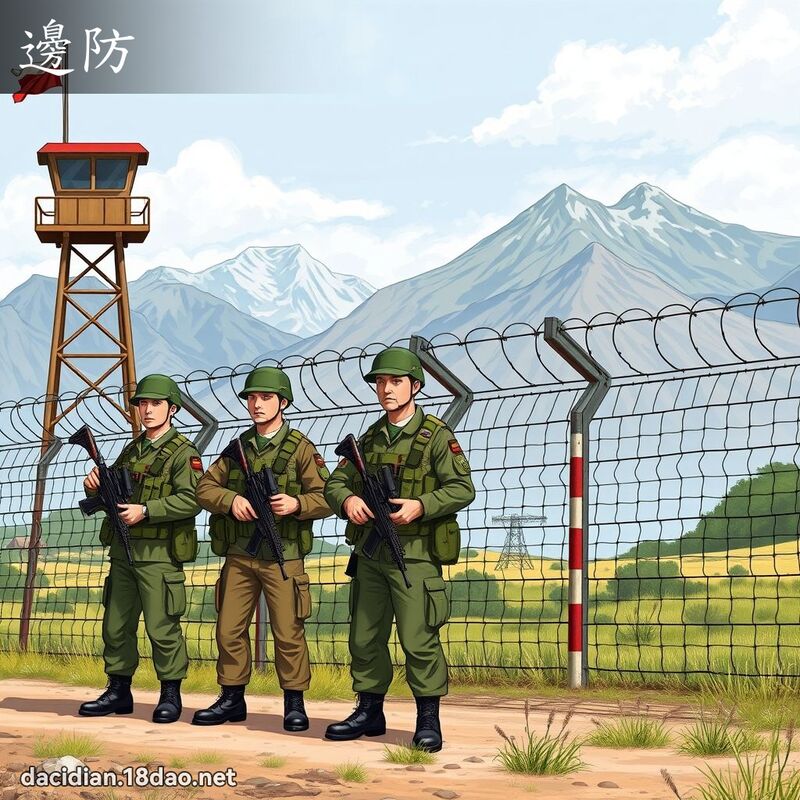 边防 - 国语大辞典配图