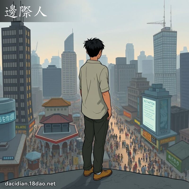 边际人 - 国语大辞典配图