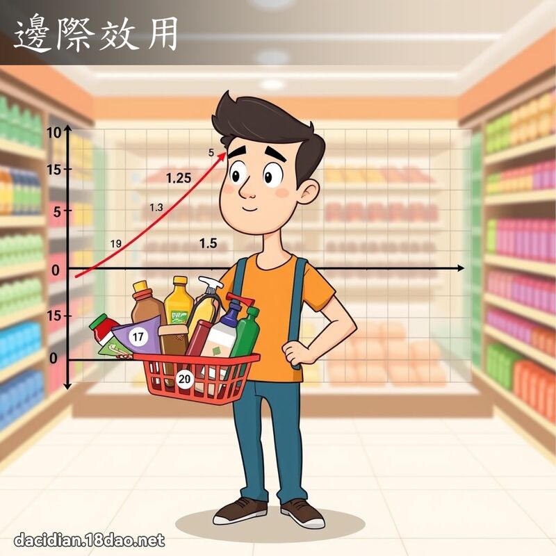 边际效用 - 国语大辞典配图