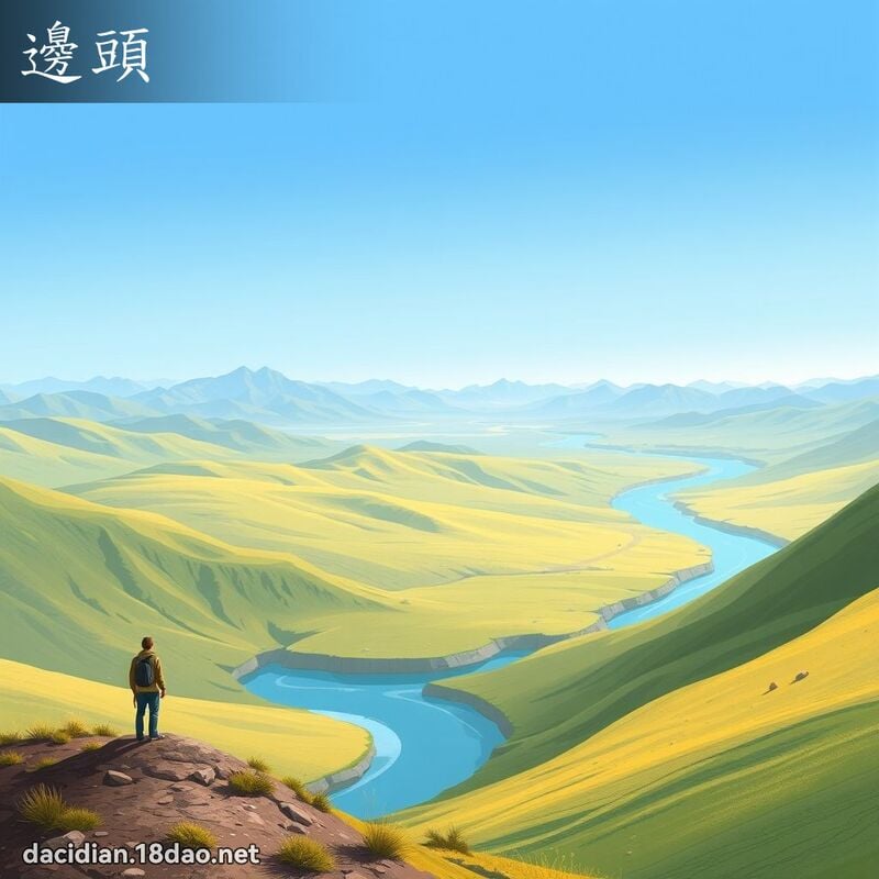 边头 - 国语大辞典配图
