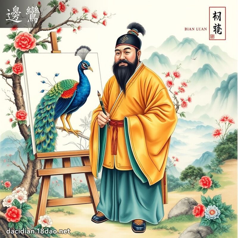 邊鸞 - 國語大辭典配圖