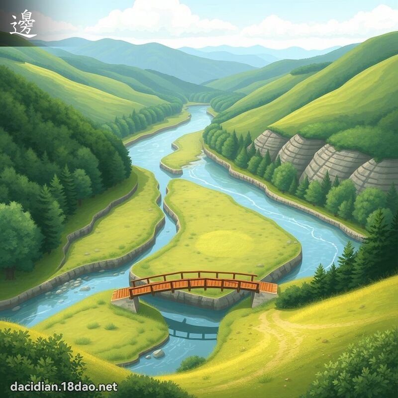 邊 - 國語大辭典配圖