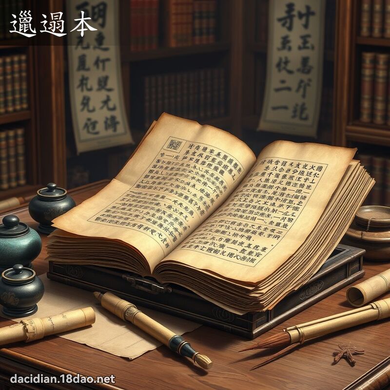 邋遢本 - 国语大辞典配图