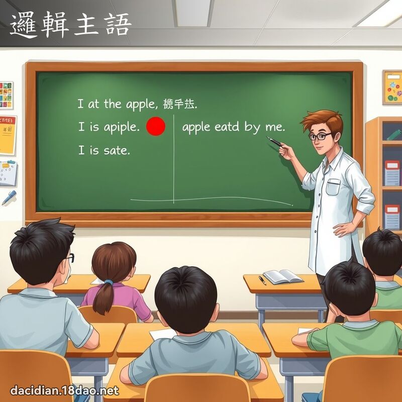 逻辑主语 - 国语大辞典配图