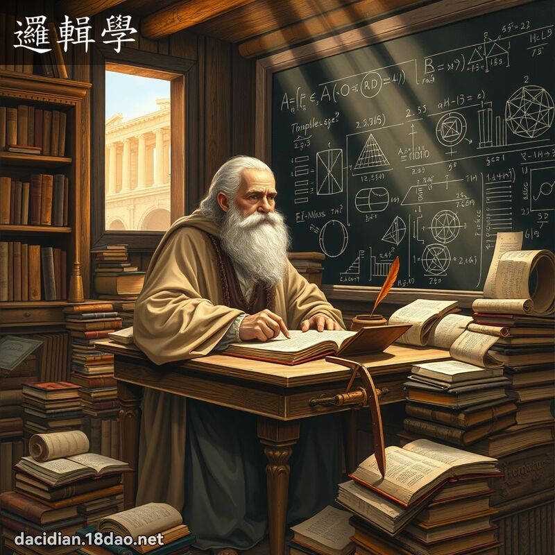邏輯學 - 國語大辭典配圖