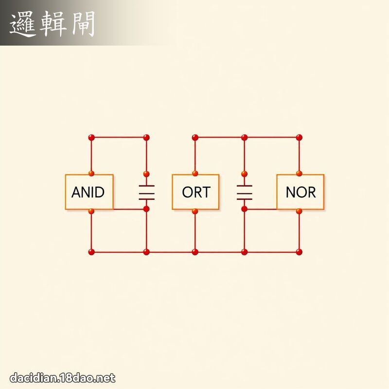 邏輯閘 - 國語大辭典配圖