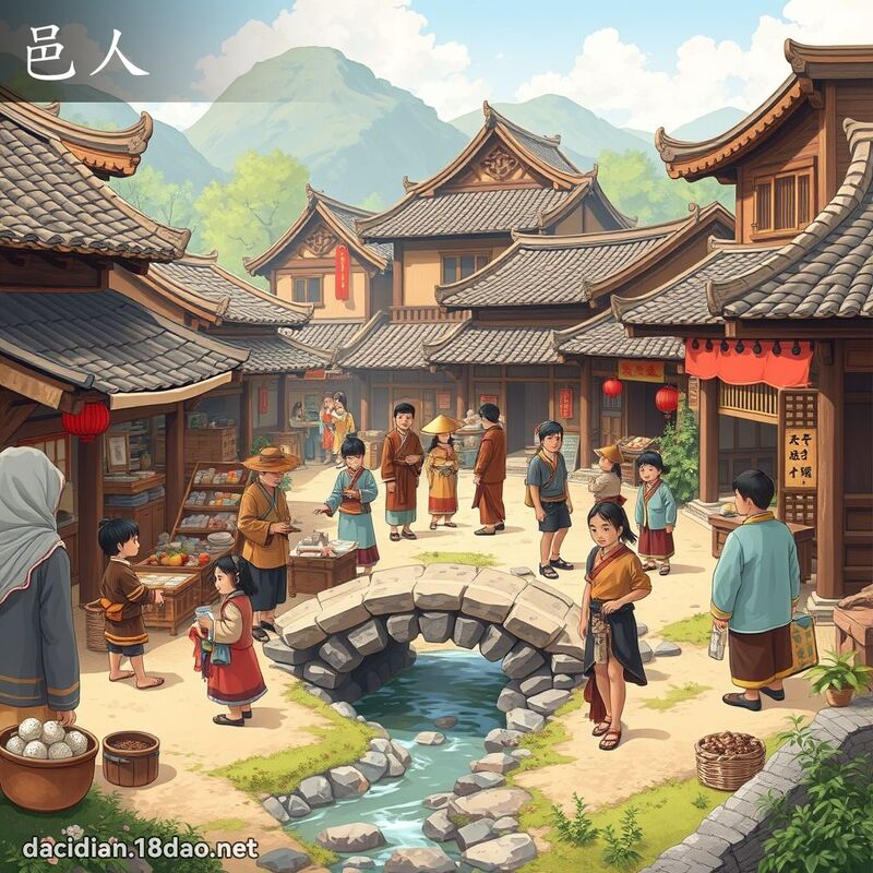 邑人 - 国语大辞典配图