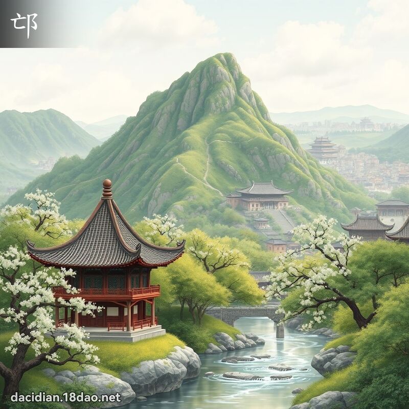 邙 - 國語大辭典配圖