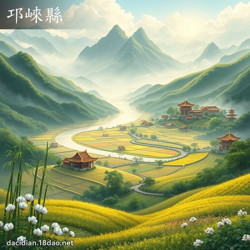 邛崍縣 - 國語大辭典配圖