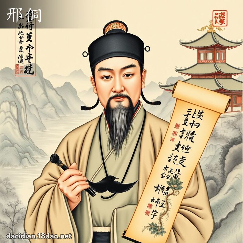 邢侗 - 国语大辞典配图
