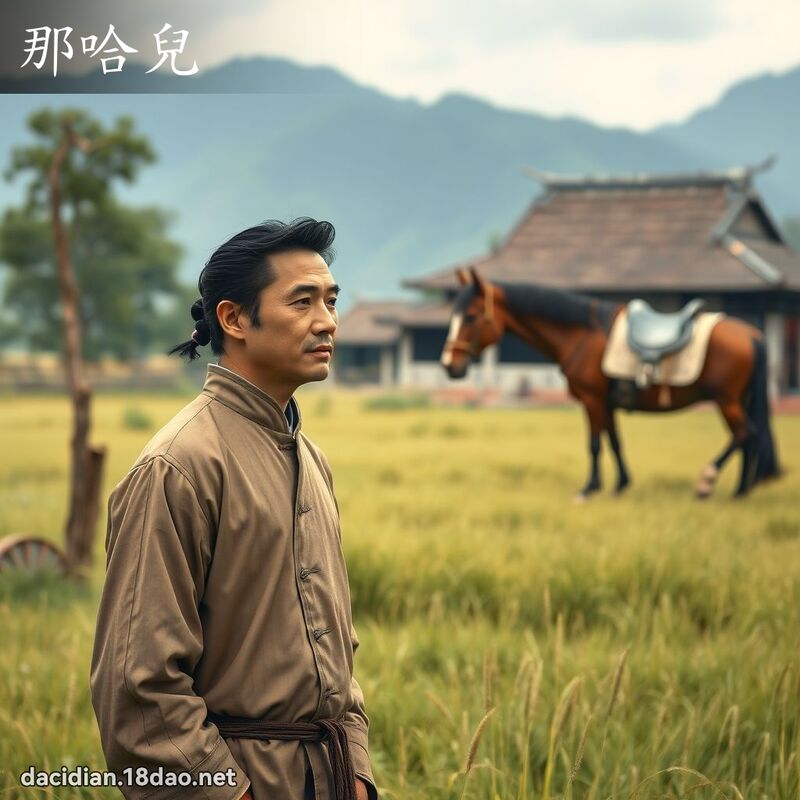 那哈兒 - 國語大辭典配圖