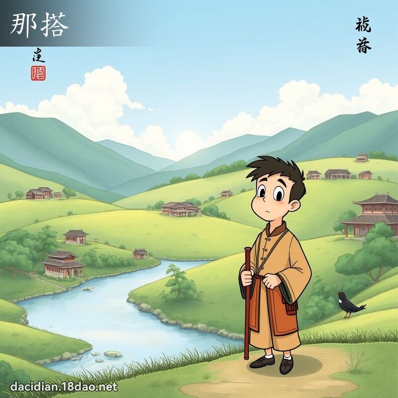 那搭 - 国语大辞典配图