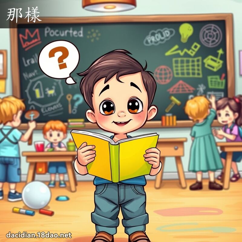 词语: 那样 (多意词)