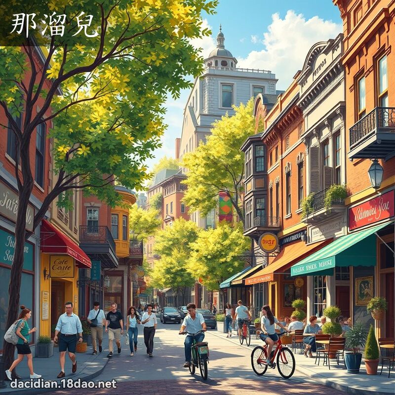 那溜儿 - 国语大辞典配图