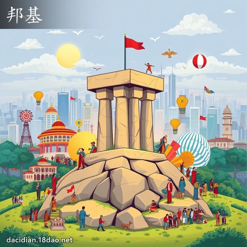 邦基 - 国语大辞典配图