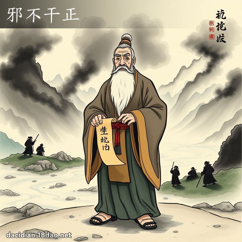 邪不干正 - 國語大辭典配圖