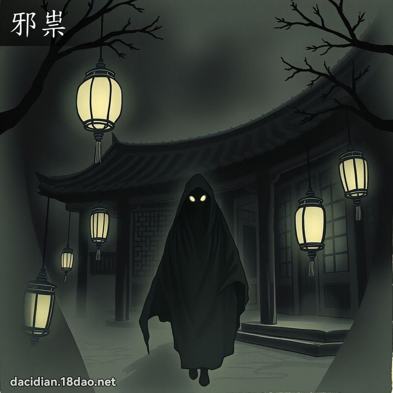 邪祟 - 國語大辭典配圖