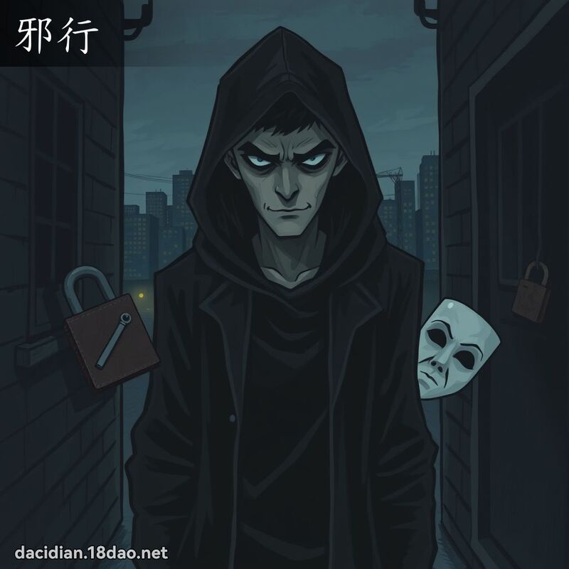 詞語: 邪行 (多意詞)