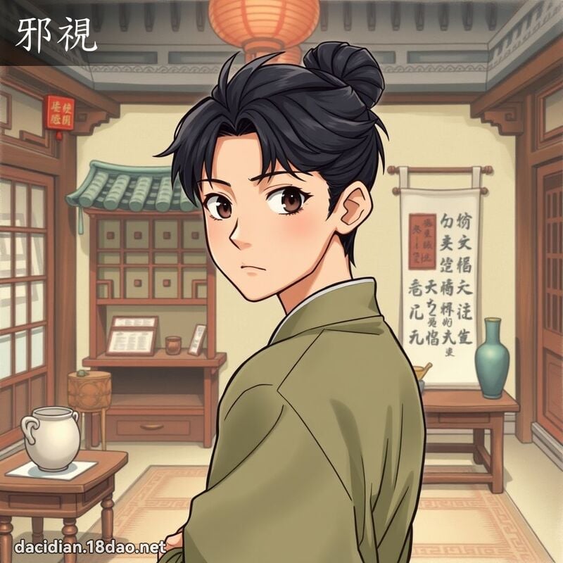 邪視 - 國語大辭典配圖