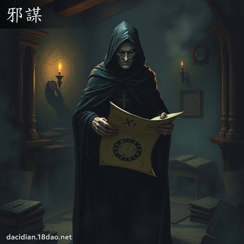 邪谋 - 国语大辞典配图