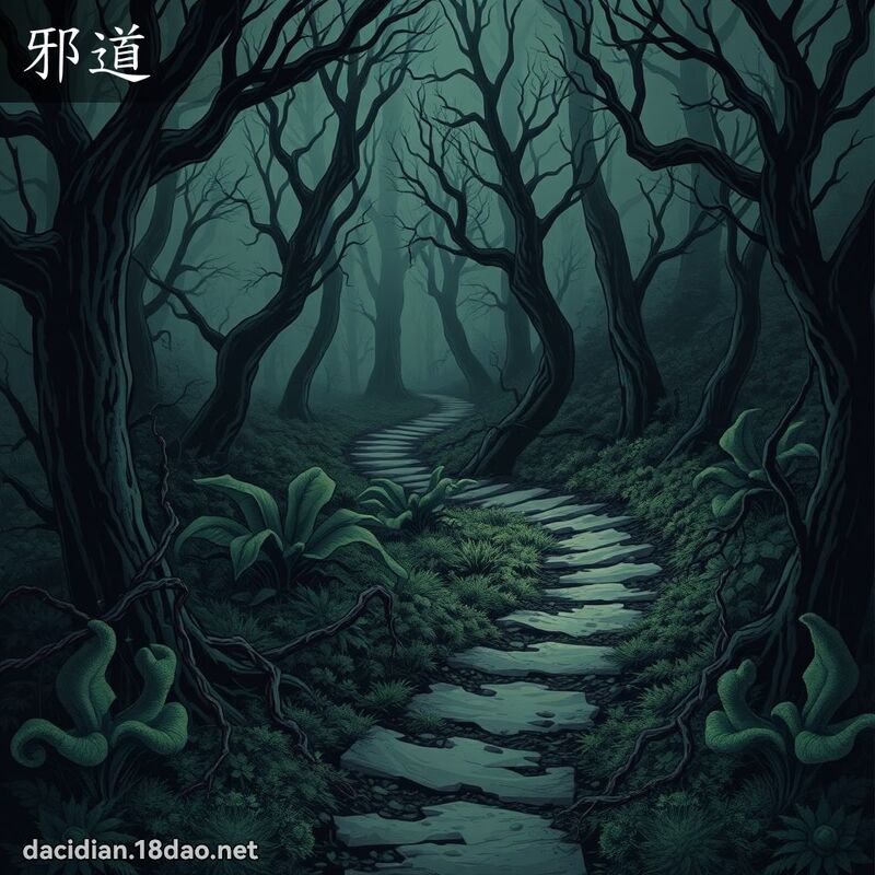 詞語: 邪道 (多意詞)
