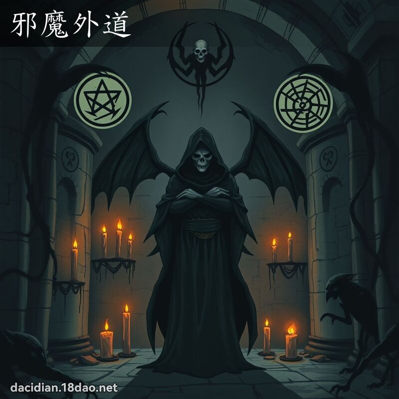 邪魔外道 - 國語大辭典配圖