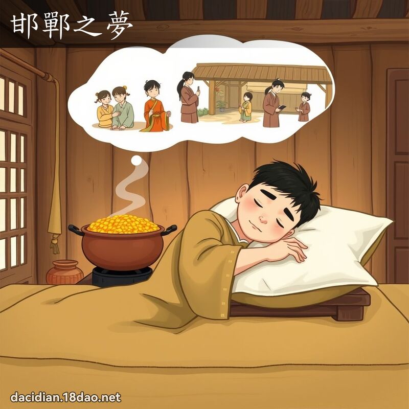 邯鄲之夢 - 國語大辭典配圖