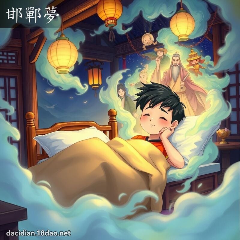 邯鄲夢 - 國語大辭典配圖