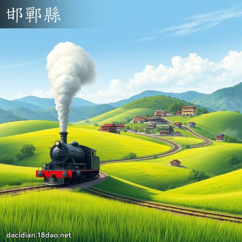 邯鄲縣 - 國語大辭典配圖