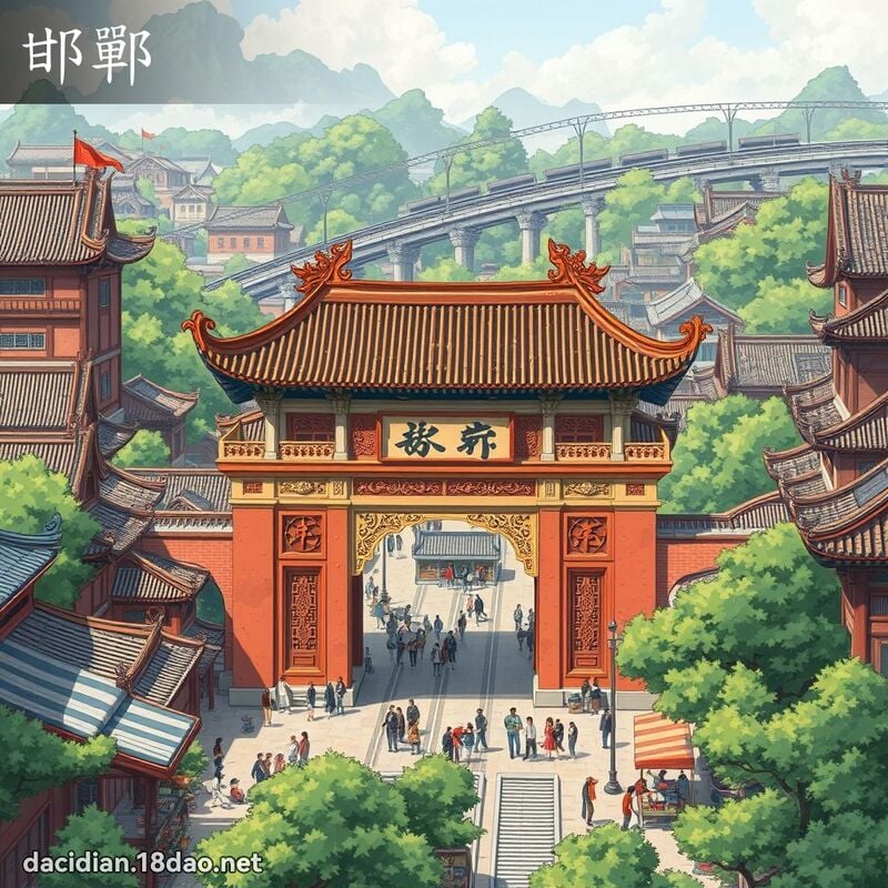 邯郸 - 国语大辞典配图