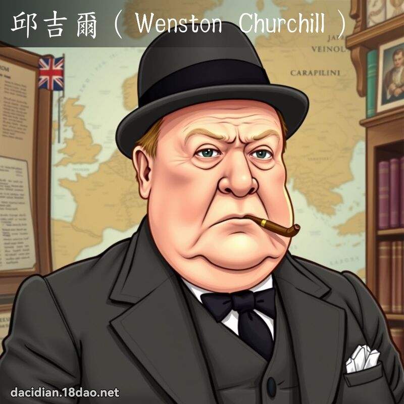 邱吉尔（Wenston Churchill） - 国语大辞典配图