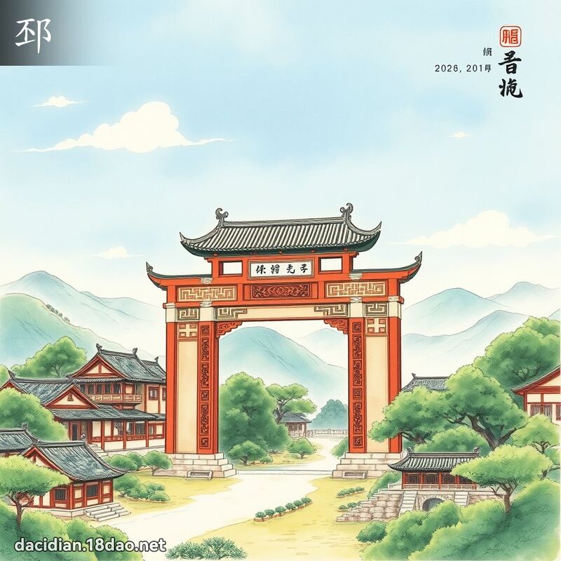 邳 - 國語大辭典配圖