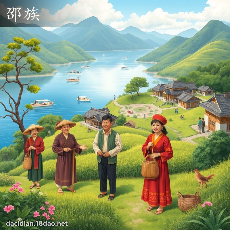 邵族 - 國語大辭典配圖