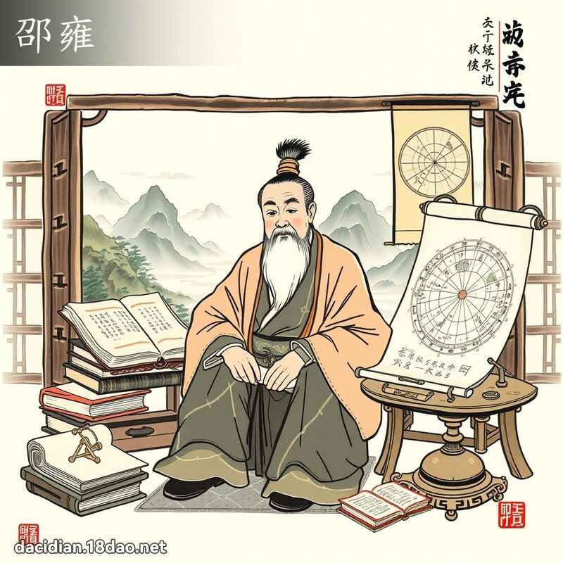 邵雍 - 國語大辭典配圖