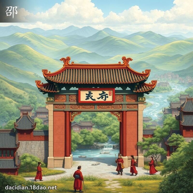邵 - 國語大辭典配圖