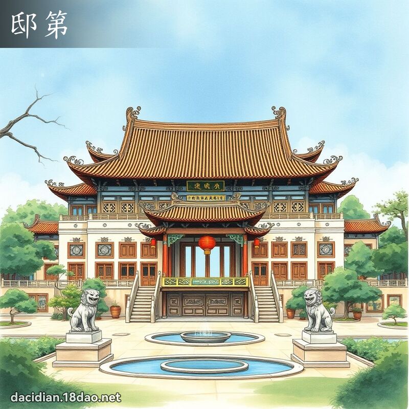 邸第 - 国语大辞典配图