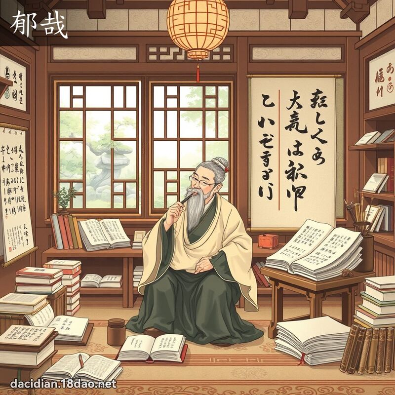 郁哉 - 国语大辞典配图