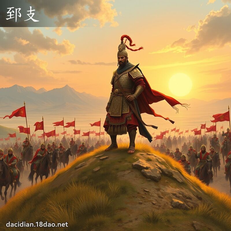 郅支 - 国语大辞典配图