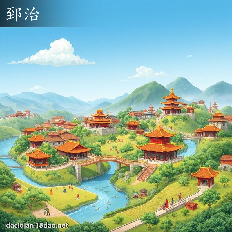 郅治 - 國語大辭典配圖