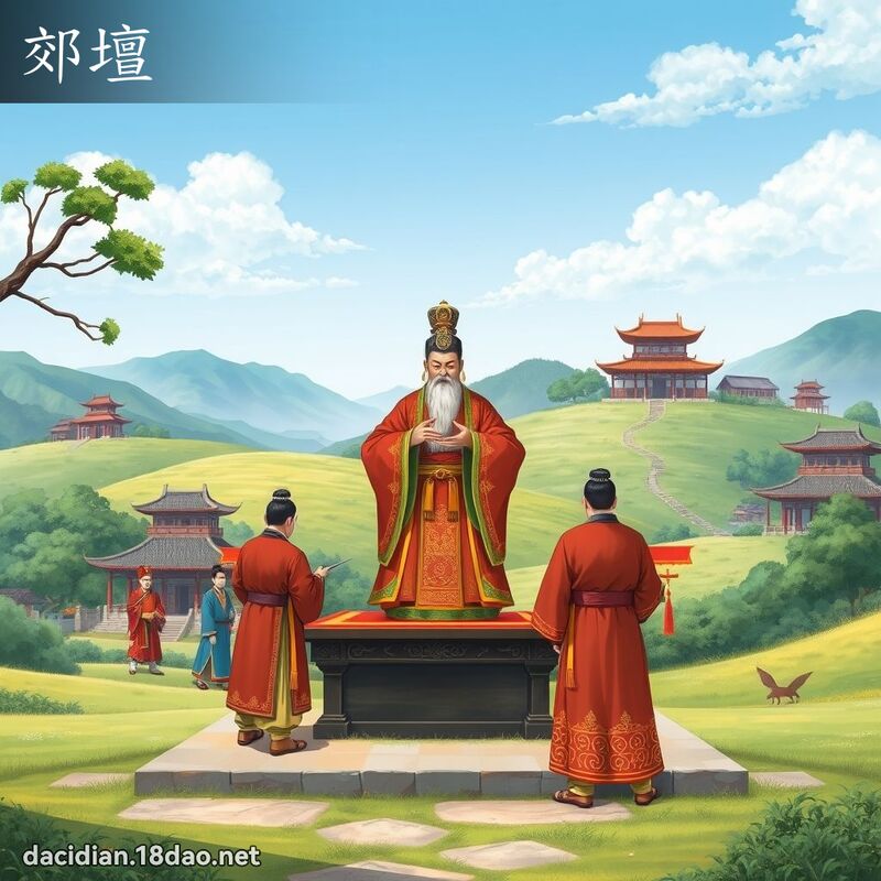郊壇 - 國語大辭典配圖