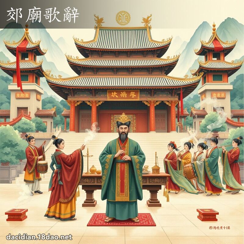 郊庙歌辞 - 国语大辞典配图