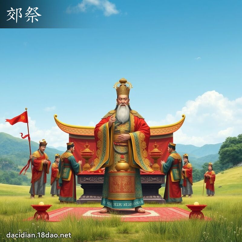 郊祭 - 国语大辞典配图