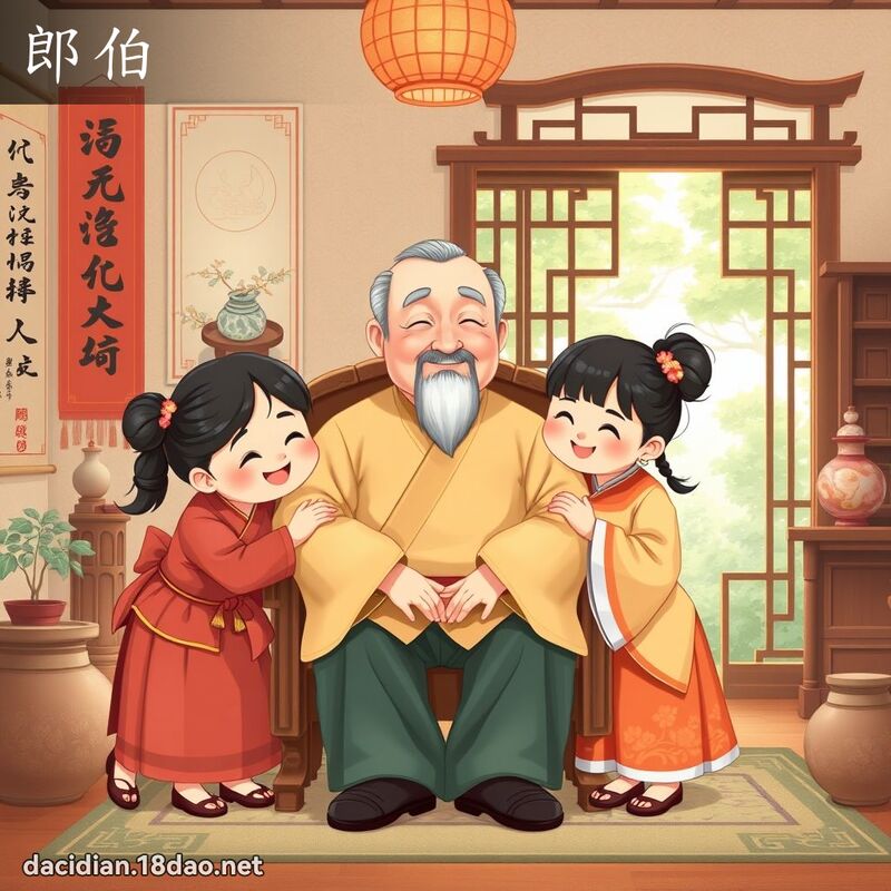 郎伯 - 國語大辭典配圖