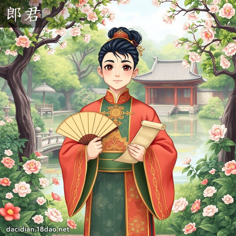 郎君 - 國語大辭典配圖